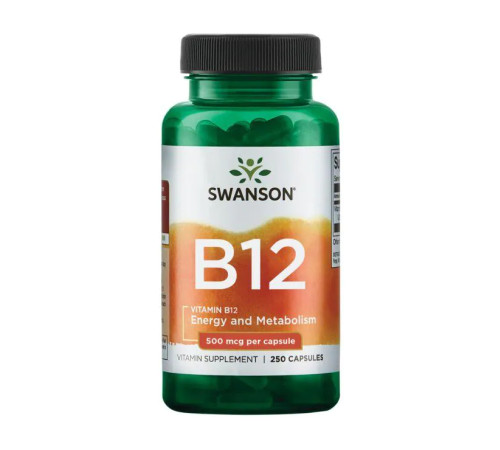 Vitamin B12 500 mcg - 250caps