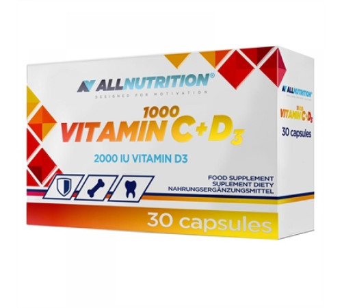 Vitamin C + D3 1000 - 30 caps