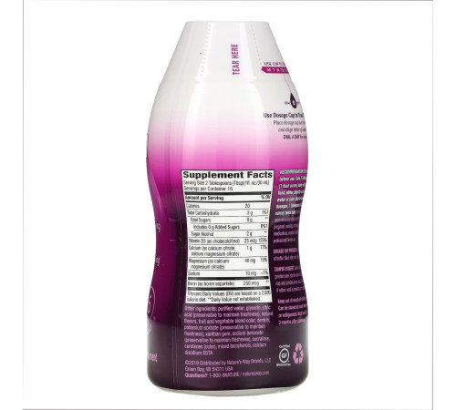 Кальцій і вітамін D (Calcium & Vitamin D) 16 унцій Кальцій і вітамін D (Calcium & Vitamin D) 16 унцій