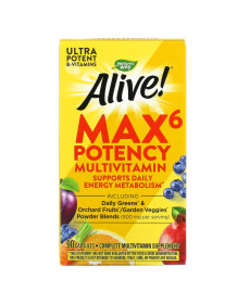 Nature's Way Alive! Max6 (With Iron) - 90 vcaps