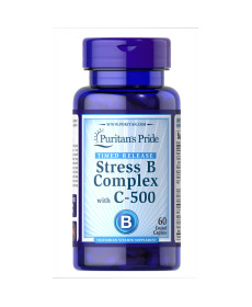 Stress Vitamin B-Complex with Vitamin C-500 Timed Release - 60 caps