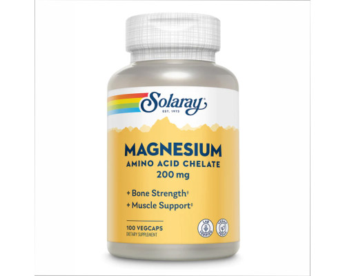 Магній (Magnesium) 200мг - 100 капсул