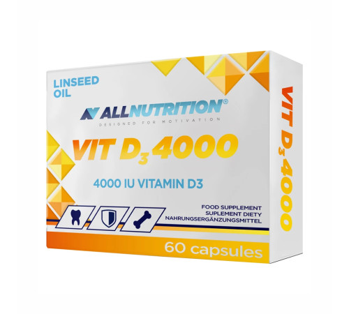 Дієтична добавка Vitamin D3 4000 - 60 капсул