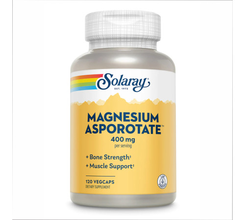 Аспоротат магнію Magnesium Asporotate 400мг- 120 капсул