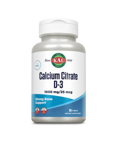 Кальцій цитрат Calcium Citrate D3 1000мг - 90 таблеток