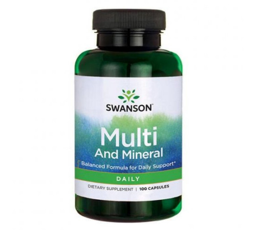 Multi and Mineral Daily - 100 caps Multi and Mineral Daily - 100 caps