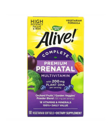 Alive! Nature's Way Prenatal Multi - 60 softgels