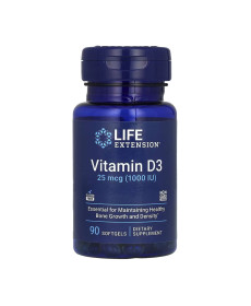 Вітамін D3 / Vitamin D3 25мкг (1000 IU) - 90 капсул