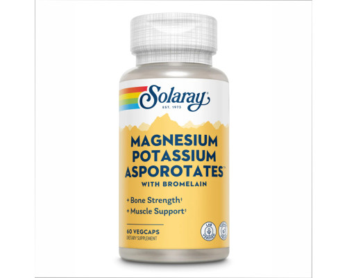 Magnesium & Potassium Asporotate - 60 vcaps