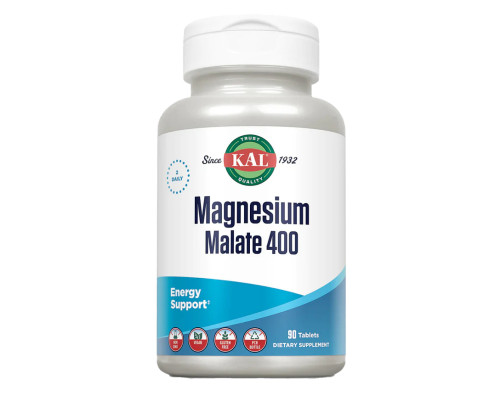 Малат магнію Magnesium Malate 400мг - 90 таблеток