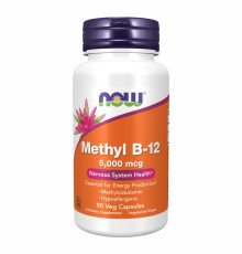 Метил (Methyl) B-12 5,000мкг - 90 капсул