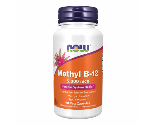 Метил (Methyl) B-12 5,000мкг - 90 капсул