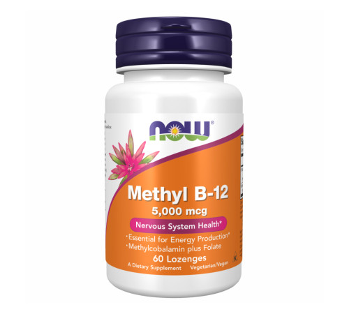 Метил B12 (Methyl B-12) 5000мкг - 60 loz