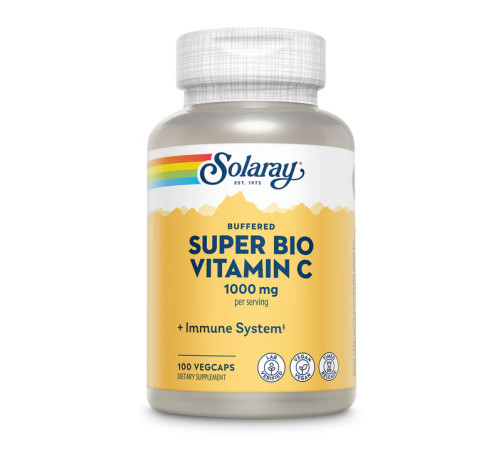 Супер Біо Вітамін С (Super Bio Vitamin C) 1000мг - 100 капсул