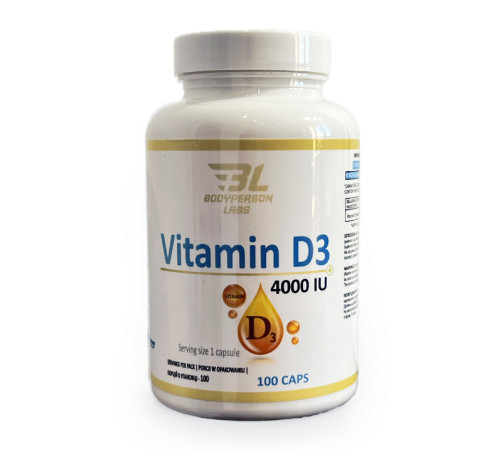 Дієтична добавка Vitamin D3 4000iu - 100 капсул