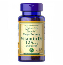 Вітамін Vitamin D3 5000 IU - 200 капсул