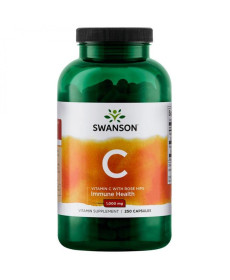 Vitamin C with Rose Hips 1000 mg - 250 caps