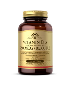 Вітамін Vitamin D3 250мкг (10 000IU) - 120 капсул