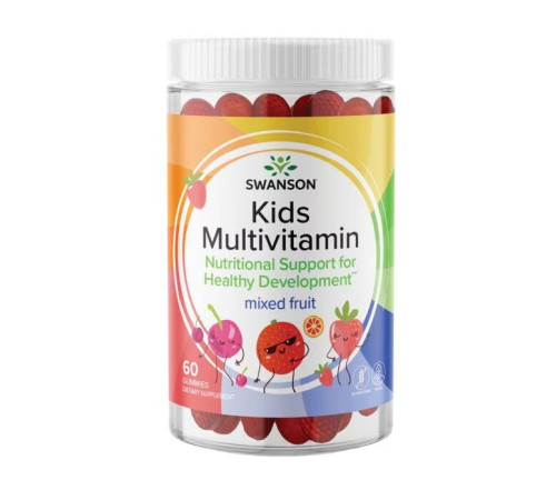 Kids Multivitamin - 60 gummies Mixed fruit