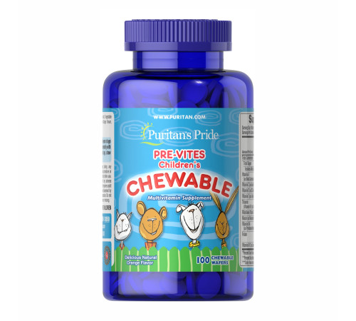 Pre-Vites Children's Multivitamin - 100 Chewables