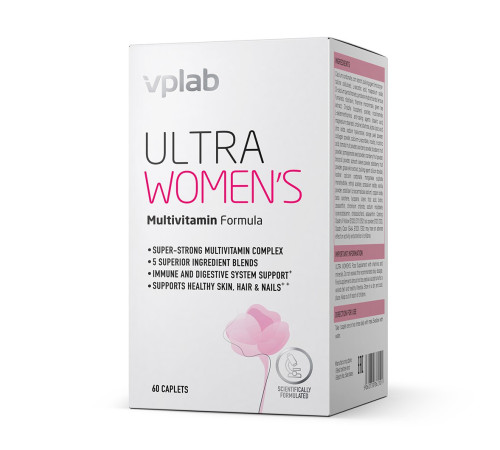 Мультивітаміни для жінок Ultra Women Multivitamin - 180 капсул