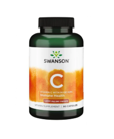 Vitamin C with Rose Hips 1000 mg - 90 caps