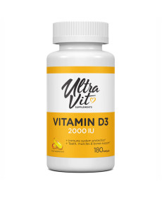 Vitamin D3 2000 IU - 180 softgels