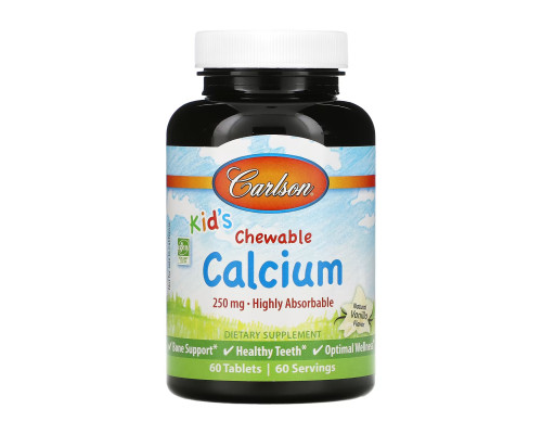 Дитячий кальцій Kids Chewable Calcium - 60 таблеток