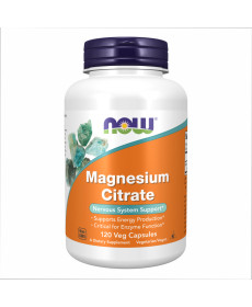 Magnesium Citrate Now Foods - 120 caps