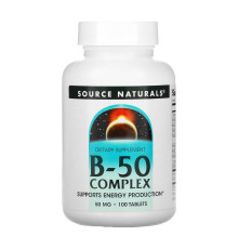 Вітамін Vitamin B-50 Complex 50мг - 100 таблеток