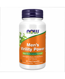 Men's Virility Power Now Foods - 60 vcaps