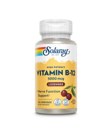 Вітамін Vitamin B-12 5000мкг - 30 таблеток. Натуральна вишня