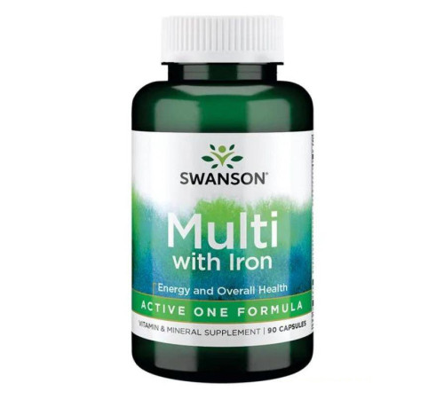 Multi whith Iron Active One Formula - 90 caps