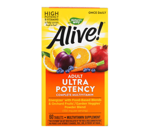 Adult Ultra Potency Multi Nature's Way - 60 tabs Adult Ultra Potency Multi Nature's Way - 60 tabs