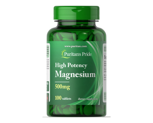 Magnesium 500 mg - 100 tablets