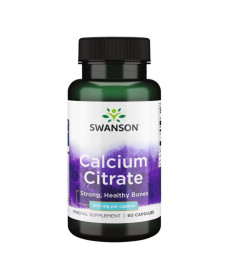 Calcium Citrate 200 mg - 60 Caps