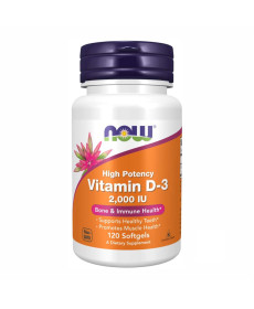 VIT D-3 2000IU - 120 sgels