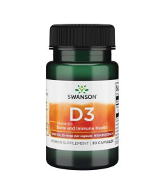 D-3 High Potency Vitamin 1000iu (25mcg) - 30caps