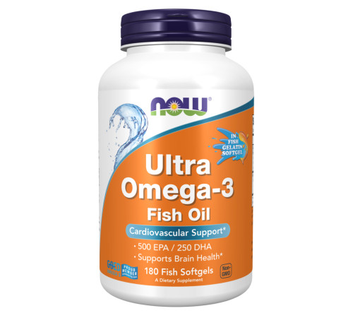 Ультра омега Ultra Omega-3 FO 500/250 Fish Gelatin - 180 капсул Ультра омега Ultra Omega-3 FO 500/250 Fish Gelatin - 180 капсул