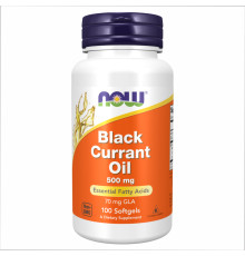 Black Currant Oil 500mg Now Foods - 100 sgels