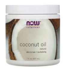 Coconut Oil Now Foods - 207 ml natural