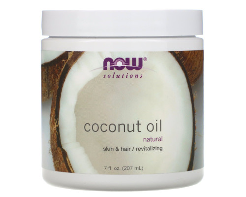 Coconut Oil Now Foods - 207 ml natural