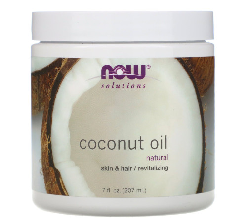 Coconut Oil Now Foods - 207 ml natural