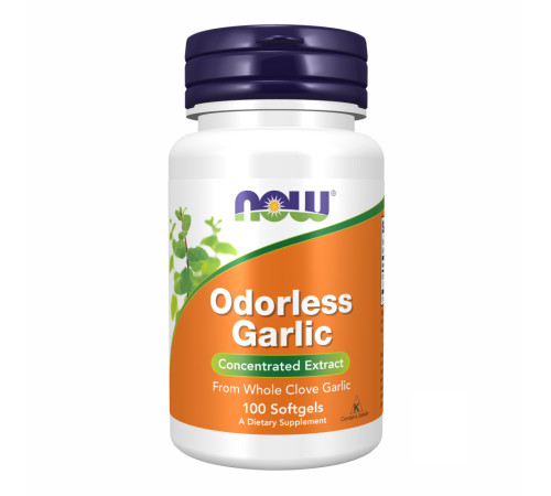 Екстракт часника Odorless Garlic - 100 капсул