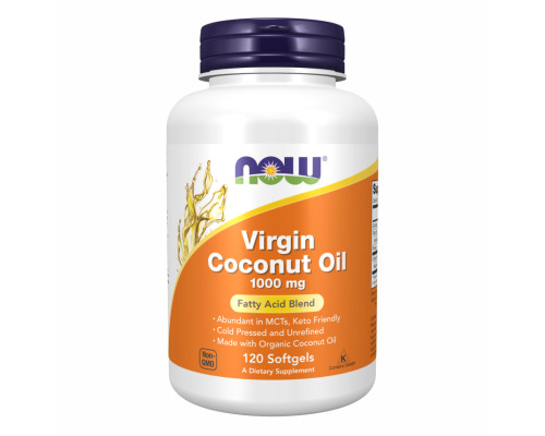 Coconut Oil Now Foods 1000mg - 120 sgels