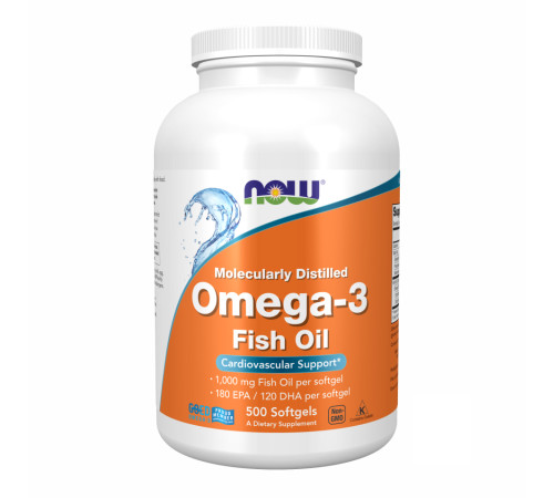 Рибячий жир Omega 3 1000мг - 500 капсул Рибячий жир Omega 3 1000мг - 500 капсул