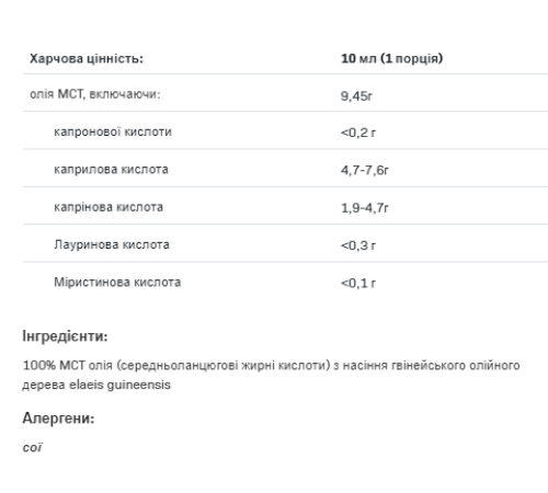 MCT keto oil Allnutrition - 200ml