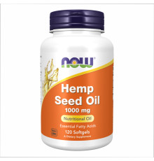 Hemp Seed Oil Now Foods 1000 mg - 120 Softgels