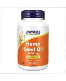 Hemp Seed Oil Now Foods 1000 mg - 120 Softgels