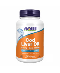 Жир печінки тріски (Cod Liver Oil ) 1000мг - 90 капсул